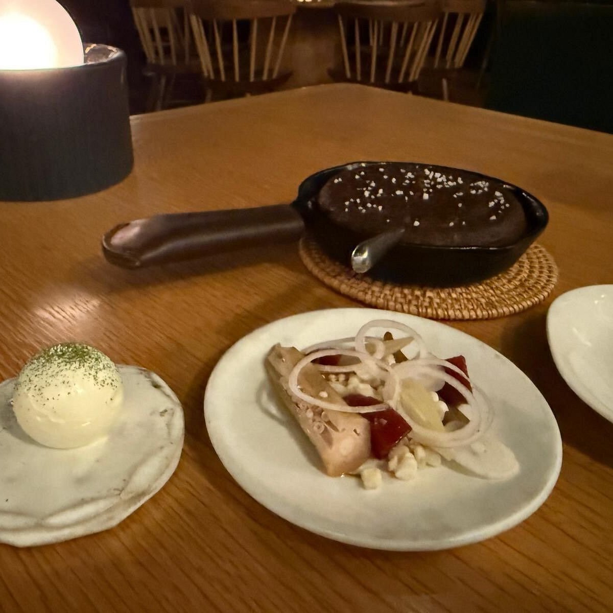 Audrey signature dishes Multi-course tasting menu that changes seasonally.